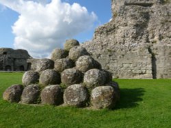 Pevensey Castle Wallpaper