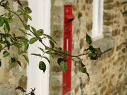 Postbox, Lower Heyford, Oxon. Wallpaper