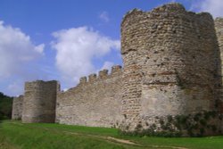 Portchester Castle wall Wallpaper