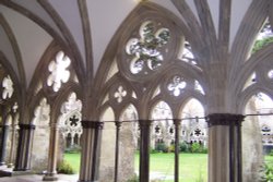 Looking Out from the Cloister... Wallpaper