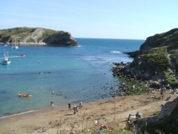 Lulworth Cove Wallpaper