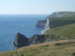 Lulworth Cove Wallpaper