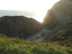 Lulworth Cove Wallpaper