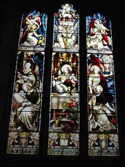 St Leonard's Church stained glass window