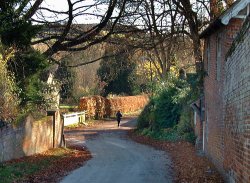 School Lane, Chilham Wallpaper