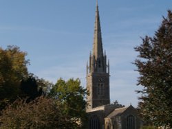 Church of St Peter and St Paul, King's Sutton, Northants Wallpaper