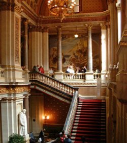 The grand staircase, the Foreign Office, London