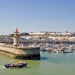 The mole at Ramsgate, Kent Wallpaper