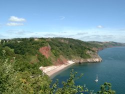 The sea front at Babbacombe Wallpaper