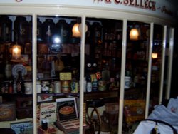 Grocery Stores at Bygones in Babbacombe. Wallpaper