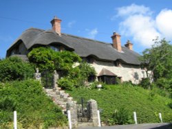 Thatching in Godshill Wallpaper