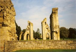 Glastonbury Abbey Wallpaper