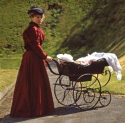 Lady with perambulator, Rochester