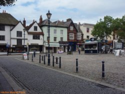 Market Place, Hitchin Wallpaper