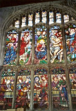 Church Window, St. Peter and St. Paul Church, Lavenham