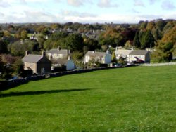 Autumn View of Great Longstone Wallpaper