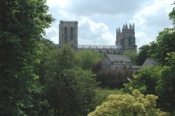 York Minster taken from the Walls of the City Wallpaper