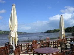 Coombe Cellars view toward Teignmouth Wallpaper