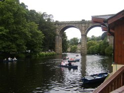 Boating at Marigolds Wallpaper