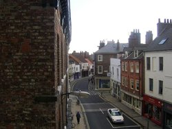 A York Street seen from the city walls Wallpaper