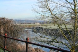 River Ribble at Ribchester Wallpaper