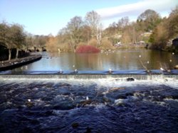 River Wye, Bakewell Wallpaper