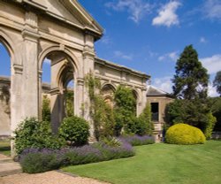 The Orangery and Game Store, Holkham Hall, Norfolk Wallpaper