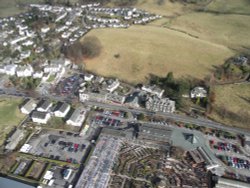 Hayes Garden World from the air Wallpaper