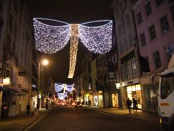 New Bond Street at Christmas