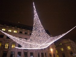 Regent Street at Christmas Wallpaper