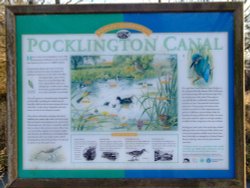 Pocklington Canal information board (1) Wallpaper