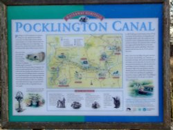 Pocklington Canal information board (2) Wallpaper