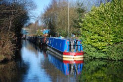 The Canal at Netherton Wallpaper