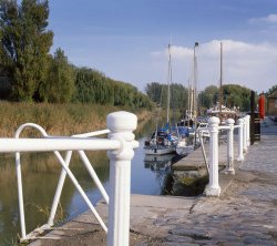 The Quay, Sandwich,Kent Wallpaper