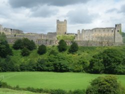 Richmond Castle from Sleegill Wallpaper