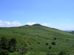 Dartmoor scene. Wallpaper