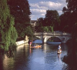 Punting on the Cam, Cambridge Wallpaper