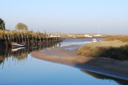 Blakeney Quay Wallpaper