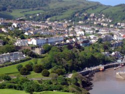 South West Coast path from Ilfracombe to Combe Martin Bay 2005 Wallpaper