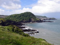 South West Coast path from Ilfracombe to Combe Martin Bay Wallpaper