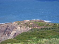 South West Coast path from Ilfracombe to Combe Martin Bay Wallpaper