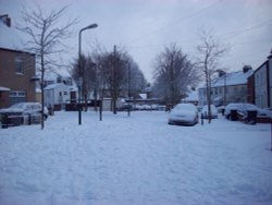 Snowy Sudbury - February 2009 Wallpaper