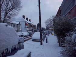 Snowy Sudbury - February 2009 Wallpaper