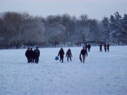 Wembley In The Snow - February 2009 Wallpaper