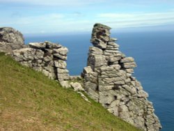 Visit to Lundy Island Wallpaper