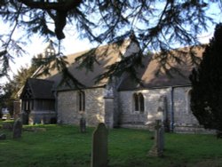 Mediaeval Church of St Andrew Wallpaper