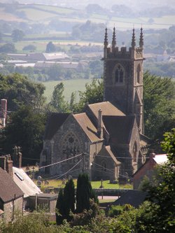 St James Shaftesbury, rebuilt c1866