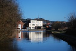 Along the Canal at Netherton Wallpaper