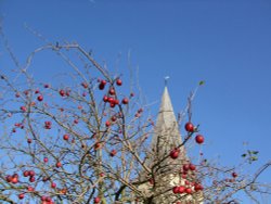 Church tower Wallpaper