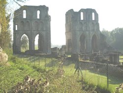 Roche Abbey October 2008 Wallpaper